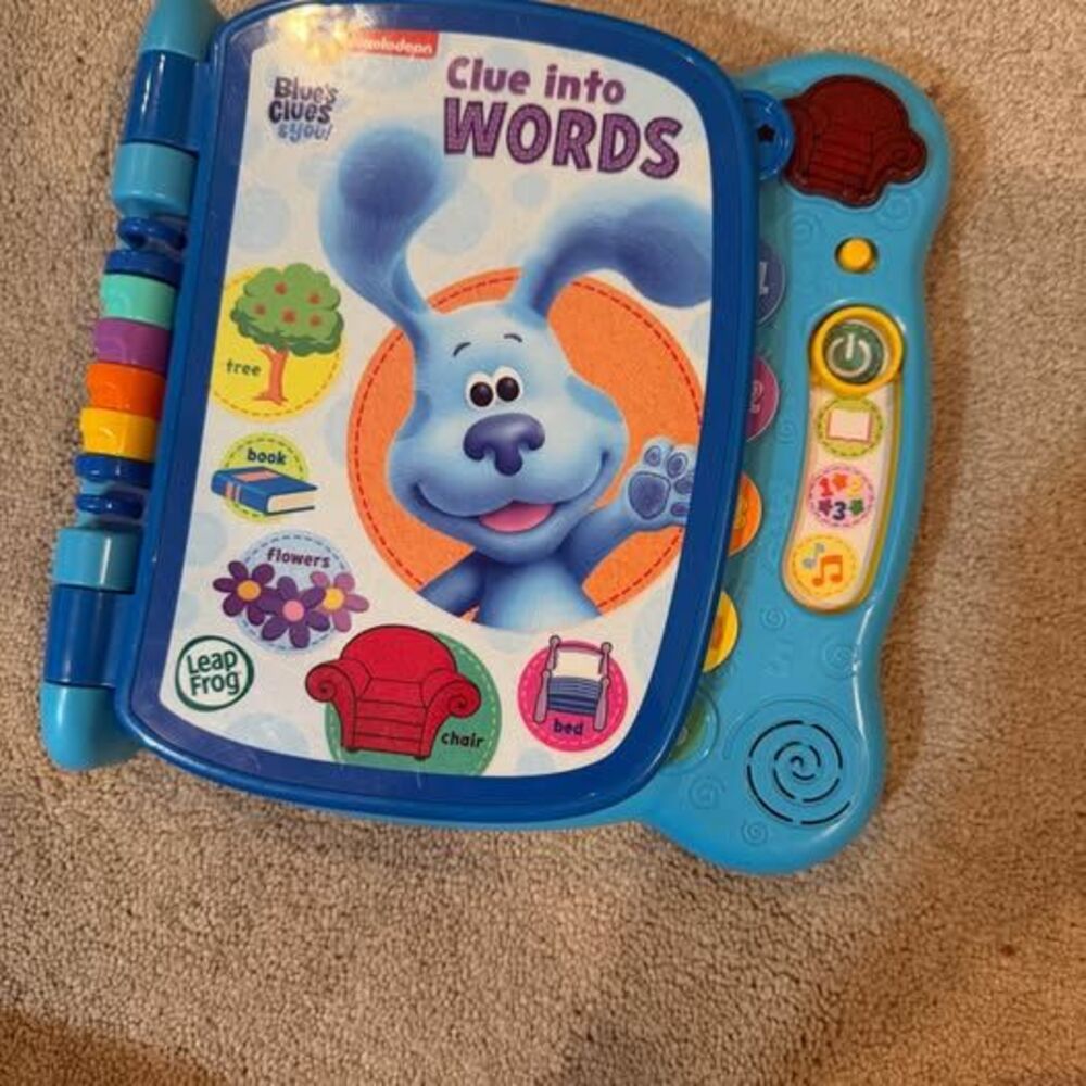 Fisher-price blues clues clue into words